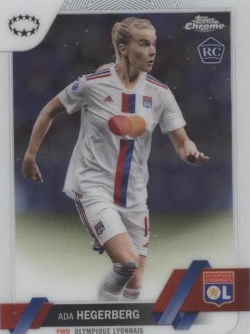 2022-23 Topps Chrome UEFA Women's Champions League Ada Hegerberg #100