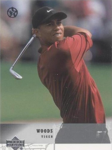 Tiger Woods 2002 UD Kit Young Hawaii Trade Conference