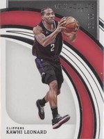 2021-22 Panini Immaculate Collection - Kawhi Leonard #39