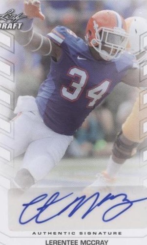 2013 Leaf Draft Lerentee Mccray #BA-LM1
