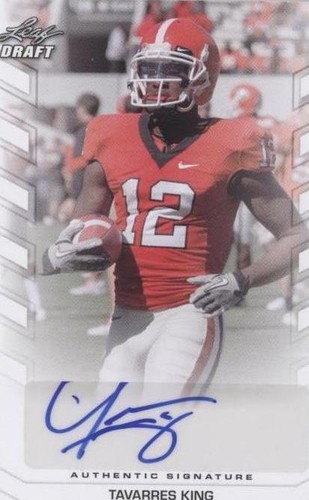 2013 Leaf Draft Tavarres King #BA-TK1