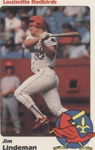 1989 Louisville Redbirds - Jim Lindeman #26