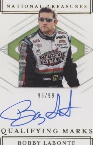 2020 Panini National Treasures - Bobby Labonte #QM-BL
