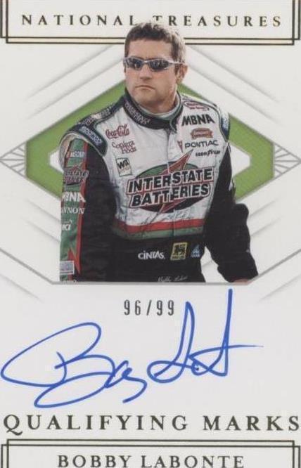2020 Panini National Treasures - Bobby Labonte #QM-BL