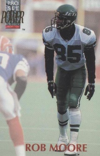 1992 Pro Set Power Rob Moore #185