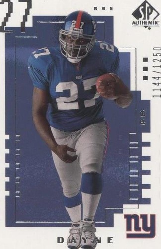 2000 SP Authentic Ron Dayne #138