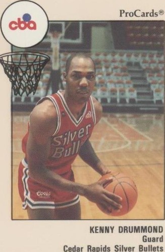 1989-90 ProCards CBA - Kenny Drummond #189