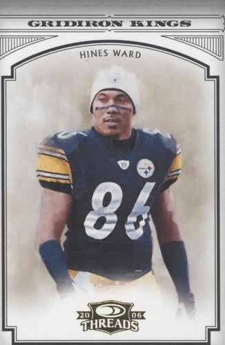 2006 Donruss Threads Hines Ward #PGK-18