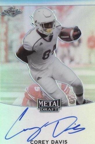 2017 Leaf Metal Draft Corey Davis #BA-CD1
