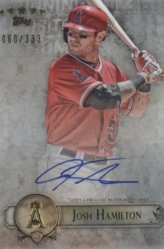 2013 Topps Five Star - Josh Hamilton #FSBA-JH