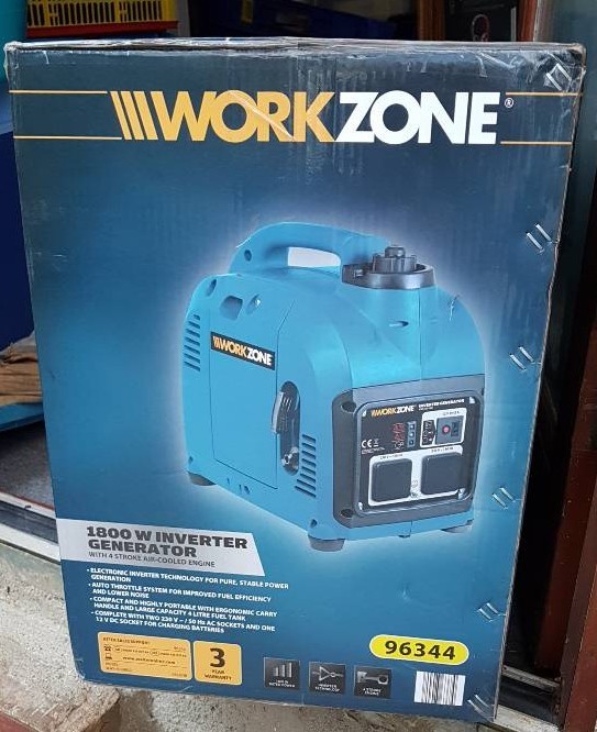 Workzone 1800w inverter generator brand new in Milton Keynes
