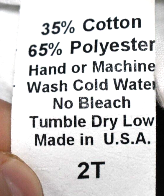 NWT Toddler Overalls Romper Size 2T Light Blue & White Mulberry St. VTG - Picture 13 of 16