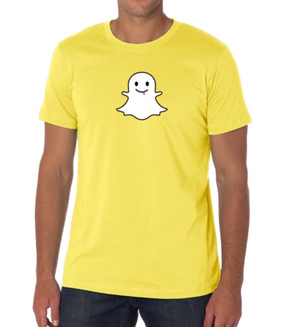 Snapchat messaging app t-shirt