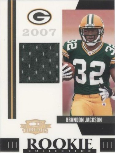 2007 Donruss Threads Brandon Jackson #RCM-17