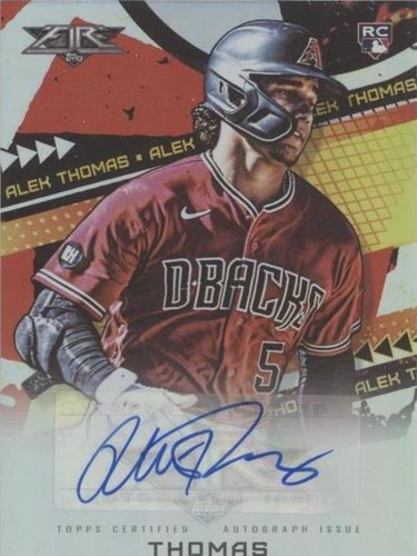 2022 Topps Fire - Alek Thomas #FA-ALK