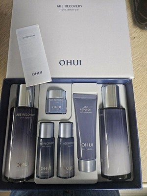 O HUI Age Recovery 2 Set Anti-Aging Toner Emulsion Skin Care  Wrinkles K-Beauty