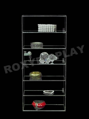 Clear Acrylic Display Tower Case #JW-AD-F1022