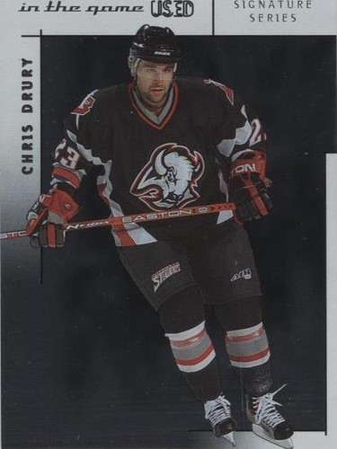 2003-04 In the Game-Used Signature Series Ice Hockey Trading Cards