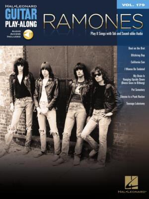 Ramones Guitar Play-Along Volume 179 Softcover Audio Online
