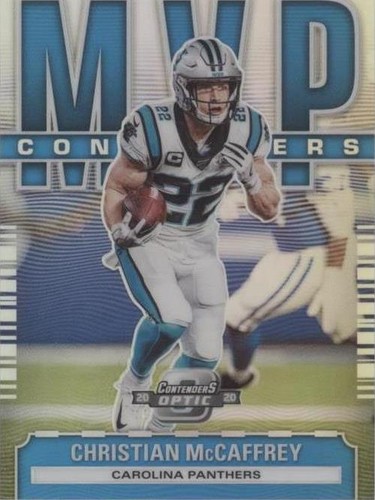 2020 Panini Contenders Optic Christian McCaffrey #MVP11