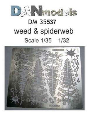 Dan Models 35537 Photoetched Set Weed & Spiderweb, New in Box 1/32 1/35 kit