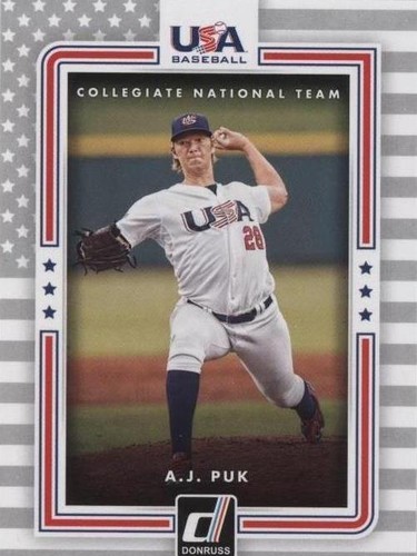 2016 Panini Donruss - A.J. Puk #USA-12