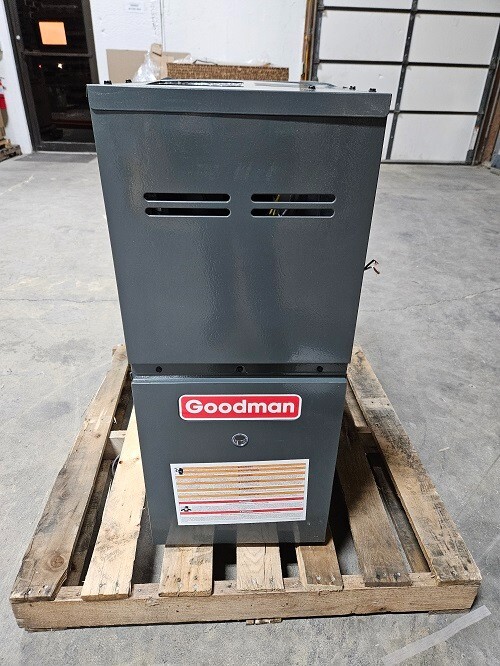 Scratch and Dent Goodman 80% AFUE 60,000 BTU Single Stage Gas Furnace