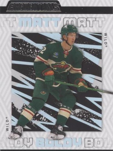 2023-24 Upper Deck Credentials - Matt Boldy #44