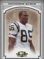 2006 Donruss Threads Antonio Gates #PGK-42