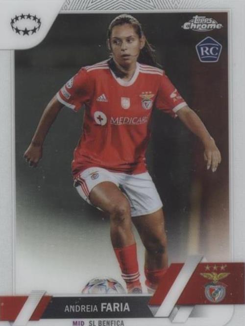 2022-23 Topps Chrome UEFA Women's Champions League Andreia Faria #21