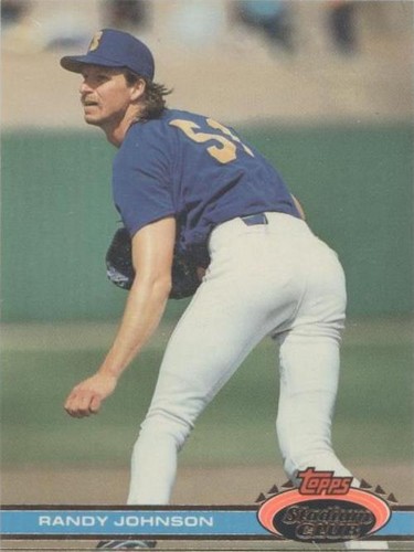 1991 Topps Stadium Club - Randy Johnson #409