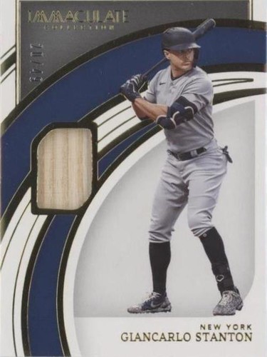 2022 Panini Immaculate Collection - Giancarlo Stanton #74