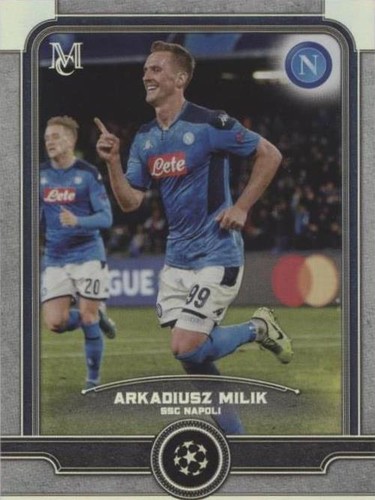 2019-20 Topps Museum Collection UCL Arkadiusz Milik #47