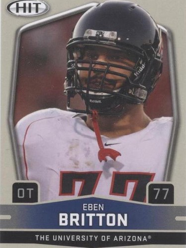2009 SAGE Hit Eben Britton #77