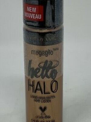 WET N WILD Liquid Highlighter MegaGlo Hello Halo 308A GO W THE GLOW SEALED NEW 