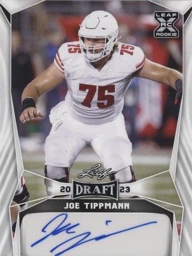2023 Leaf Draft Joe Tippmann #BA-JT1