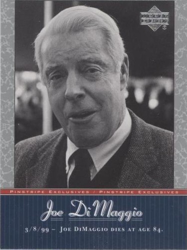 2001 Upper Deck - Joe DiMaggio #JD53