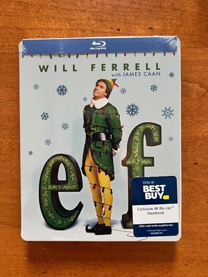 ELF - BLU-RAY- STEELBOOK - BEST BUY EXCLUSIVE - BRAND NEW - FREE SHIPPING!