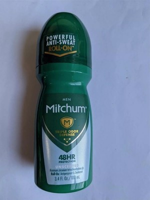 Mitchum Advanced Control Anti- Perspirant & Deodorant, Unscented, 3.4 oz
