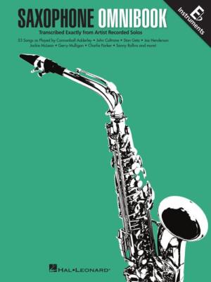 Saxophone Omnibook for E-Flat Instruments Jazz Transcriptions Hal Leonard