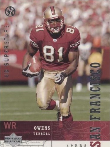 2002-03 Upper Deck UD Superstars Terrell Owens #215