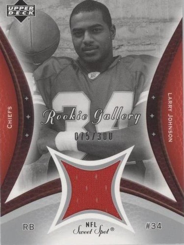 2003 Upper Deck Sweet Spot Larry Johnson #RG-LJ
