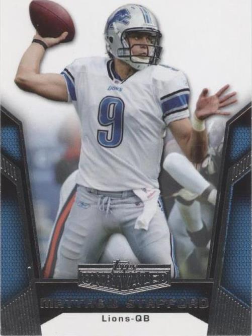 Matthew Stafford #3 Topps Unrivaled 2010