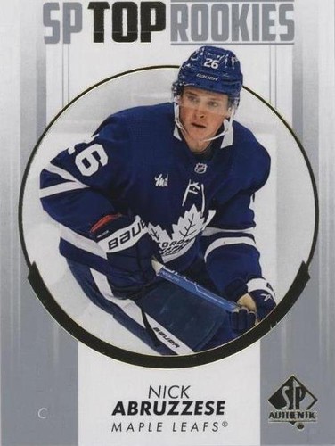 2022-23 SP Authentic - Nicholas Abruzzese #TR-22