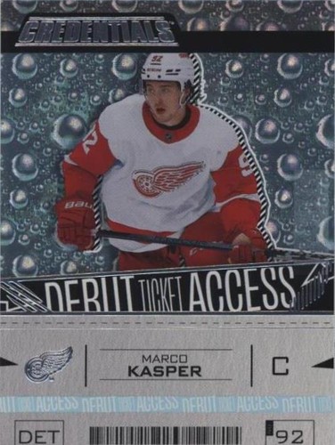 2023-24 Upper Deck Credentials - Marco Kasper #195