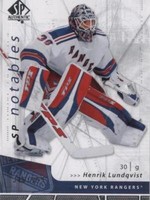 2006-07 SP Authentic - Henrik Lundqvist #115