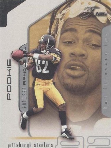 2002 Flair Antwaan Randle El #125
