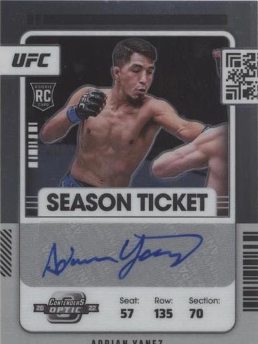 2022 Panini Chronicles UFC - Adrian Yanez #CO-AYZ