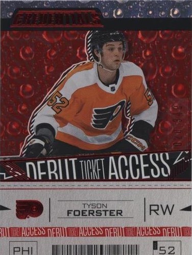 2023-24 Upper Deck Credentials - Tyson Foerster #192