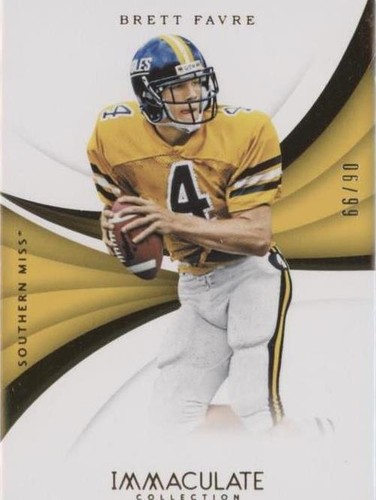 2018 Panini Immaculate Collection Collegiate Brett Favre #4